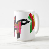 キツネの秋のセット コーヒーマグカップ (正面右)