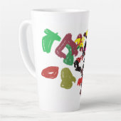 キツネの秋 カフェラテマグ (左アングル)