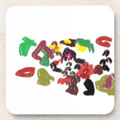 キツネの秋 コースター (正面)