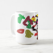 キツネの秋 コーヒーマグカップ (正面左)