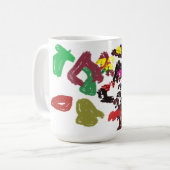 キツネの秋 コーヒーマグカップ (正面左)