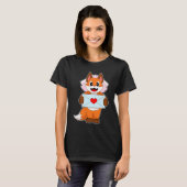キツネの花嫁の手紙　ウェディング Tシャツ (正面フル)