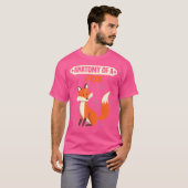 キツネの解剖図 Tシャツ (正面フル)
