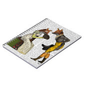 キツネの誘導 ノートブック (左側)