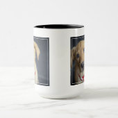 キツネの赤いラブラドールの子犬 マグカップ (中央)