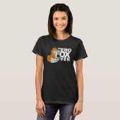 キツネはあげない オオカミ ギャグ Tシャツ (正面フル)