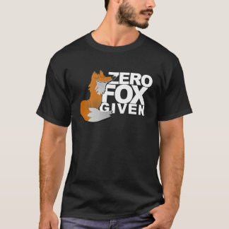キツネはあげない 狂ったキツネのギャグ Tシャツ