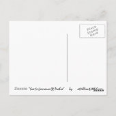 キツネはアラビアのローレンスだ ポストカード (裏面)