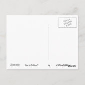 キツネはケルブ ポストカード (裏面)