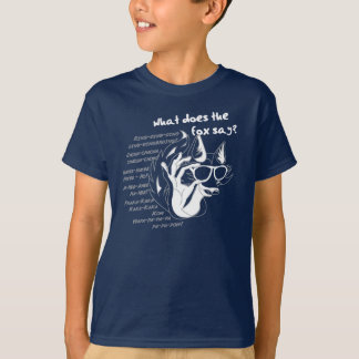 キツネは何て？ Tシャツ