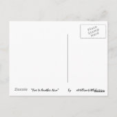 キツネは別の修道女である ポストカード (裏面)