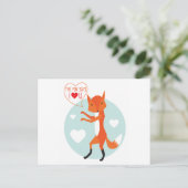 キツネは愛してる！ ポストカード (スタンド正面)