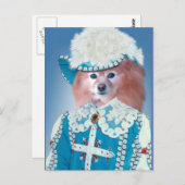 キツネは銃兵です ポストカード (正面/裏面)