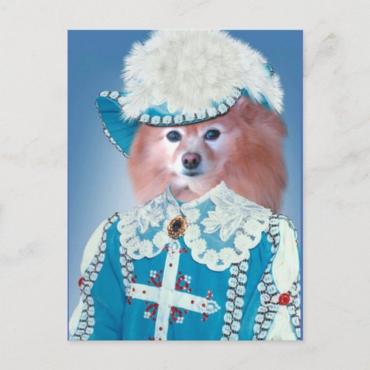 キツネは銃兵です ポストカード (正面)