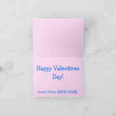 キツネは?バレンタインカード シーズンカード (内部)