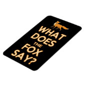 キツネは？プレミアムフレキシ冷蔵庫用マグネット マグネット (左側)