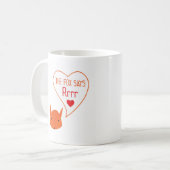 キツネはI愛を言います! コーヒーマグカップ (正面左)