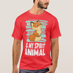 キツネはMy Spirit Animal Kids FoxTシャツ Tシャツ
