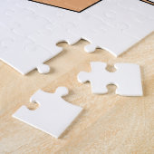 キツネをボックス内のベビーとして ジグソーパズル (側面)