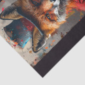 キツネを調整する 薄葉紙 (詳細)