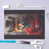 キツネを調整する 薄葉紙 (クラフト)