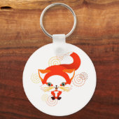 キツネを食らえ キーホルダー (正面)