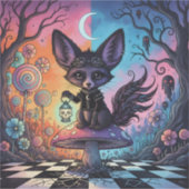 キツネを黄昏のレルムで分割 シール (正面)