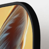 キツネアットサンセット ピックルボールラケット (左詳細)