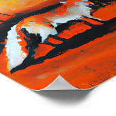 キツネアットデュスク ポスター (角)