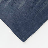 キツネアットナイトシヤルヴィンテージ浮世絵日本の画 フリースブランケット (角)