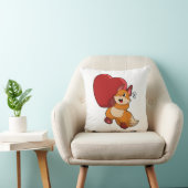 キツネアットラブハート クッション (椅子)