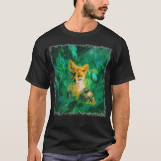 キツネア描ート Tシャツ