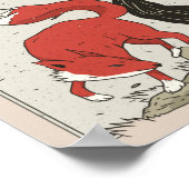 キツネア日本のート ポスター (角)