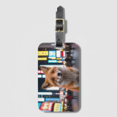 キツネインタイムズスクエア ラゲッジタグ (正面縦)