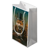 キツネイントップハット抱き枕 スモールペーパーバッグ (正面アングル)