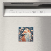 キツネインフォレストビューティフルフローラキツネ マグネット (インサイチュ (食洗機))