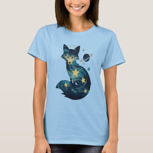 キツネインマウンテンTシャツ Tシャツ (正面)