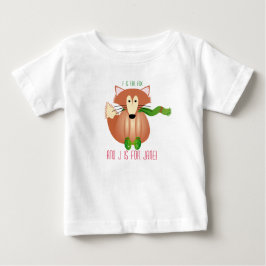 キツネインミッテンキッズセーター ベビーTシャツ