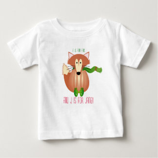 キツネインミッテンキッズセーター ベビーTシャツ