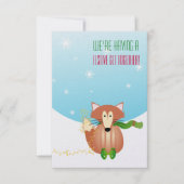 キツネインミッテンス招待状 招待状 (正面)