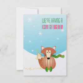 キツネインミッテンス招待状 招待状