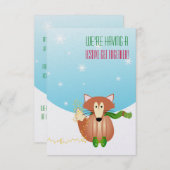 キツネインミッテンス招待状 招待状 (正面/裏面)