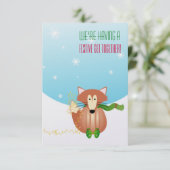 キツネインミッテンス招待状 招待状 (スタンド正面)