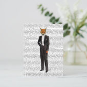 キツネイン夕べスーツ満杯 ポストカード (スタンド正面)