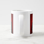 キツネイン夕べスーツ、ポートレート ジャンボコーヒーマグカップ (裏面)