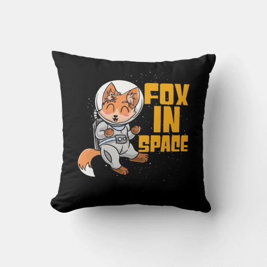 キツネイン宇宙 クッション (正面)