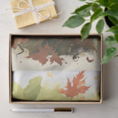 キツネイン葉2 Decopage紙 薄葉紙 (ギフト)