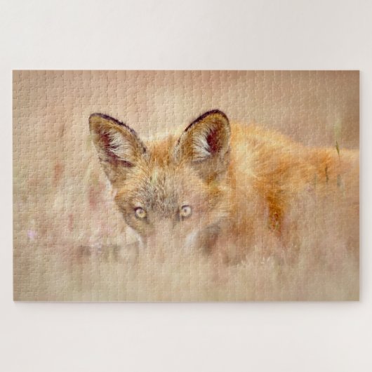 キツネイン・グラス素晴らし ジグソーパズル (横)