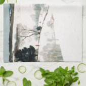 キツネイン・スノー、1935年ニューウェルコンバーズワイエス キッチンタオル (折り畳み)