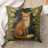 キツネイン・フォレストアールヌーボースタイル クッション (ブランケット)